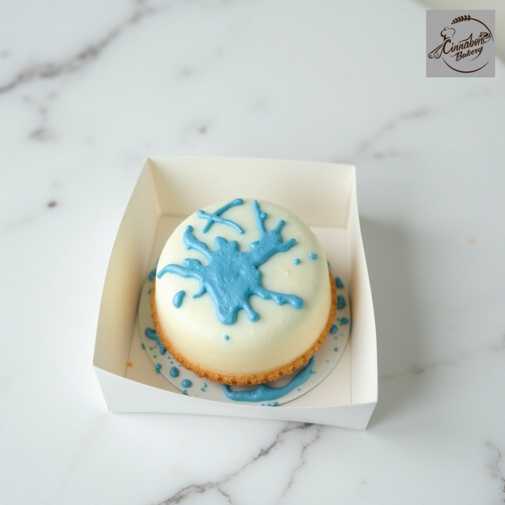 Blue Splatter