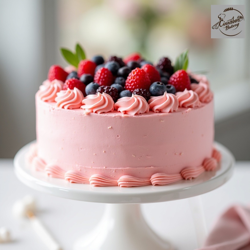 Blushberry Cake