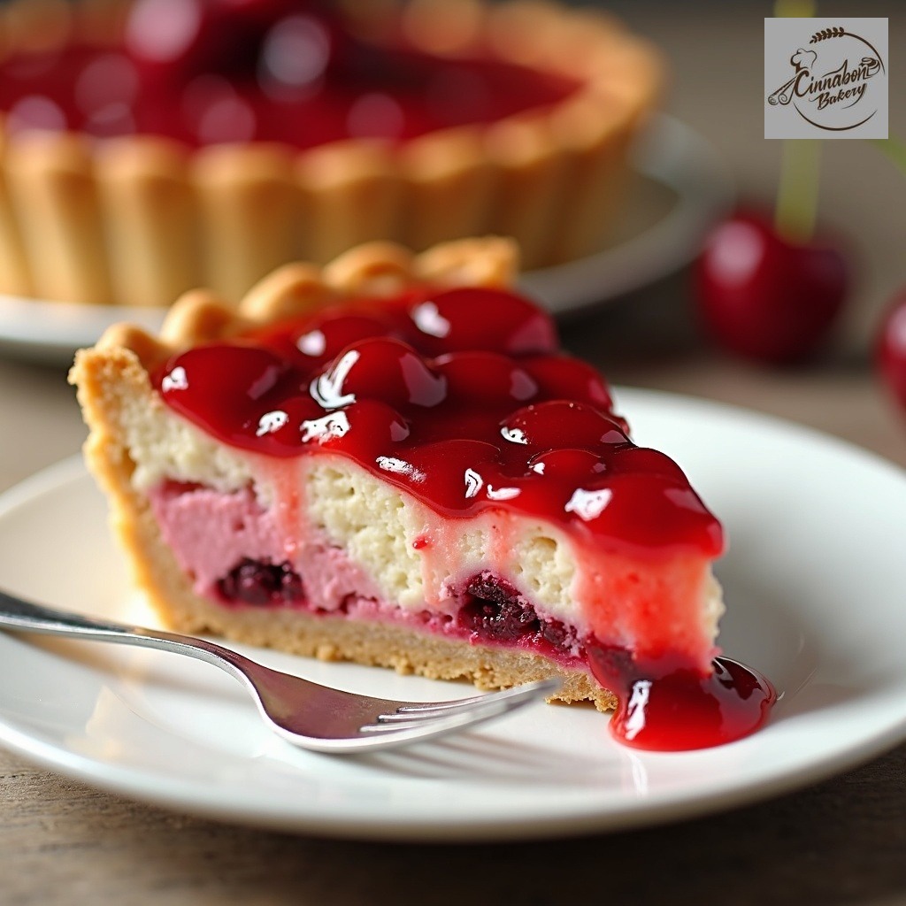Cherry Cheesecake Pie