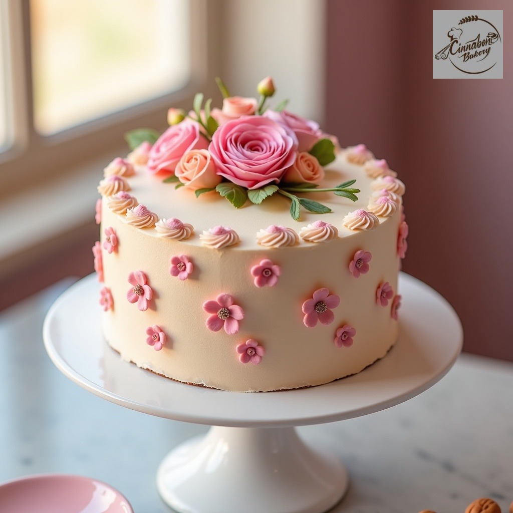 Floral Oath Cake