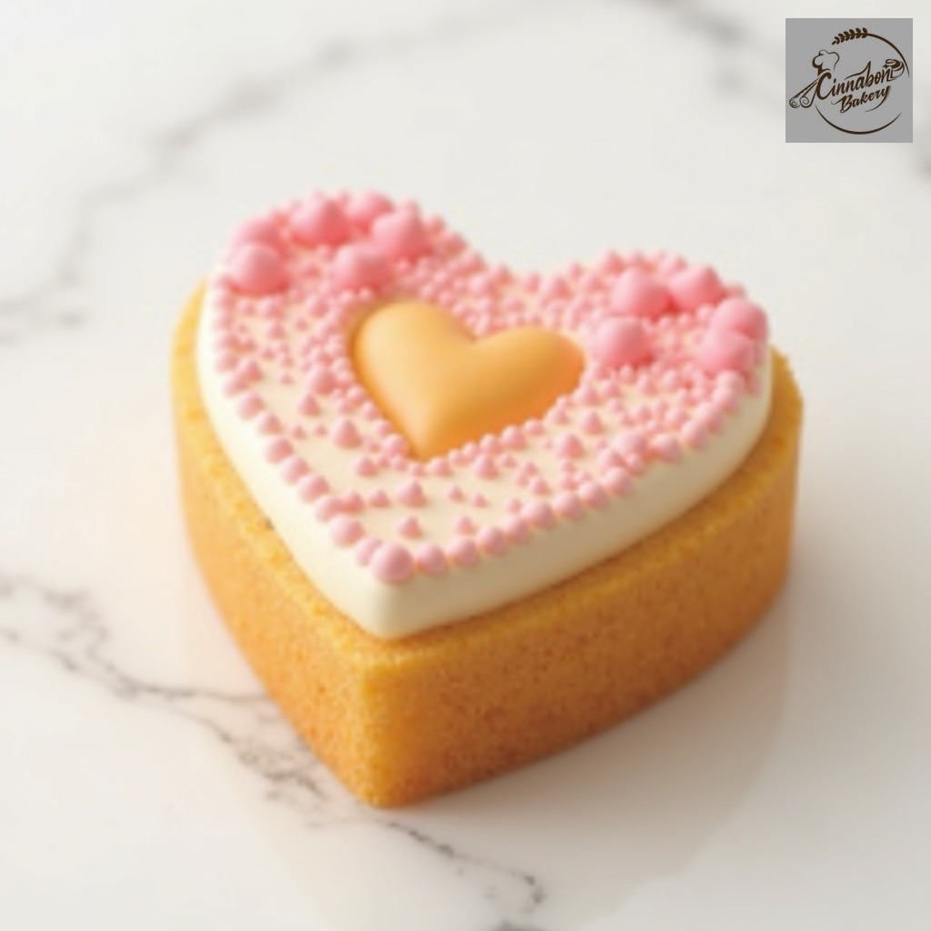 Heart Bento Cake