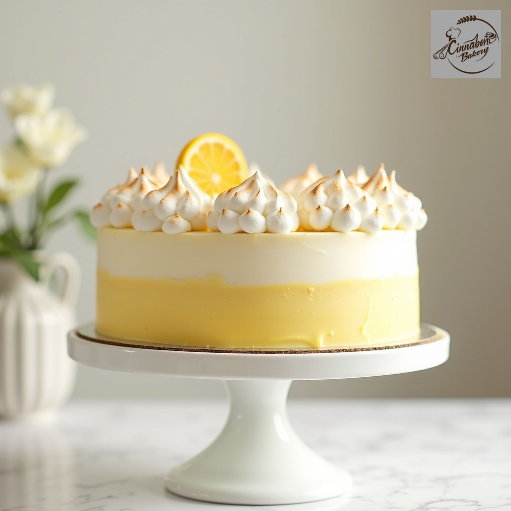 Lemon Meringue Cake