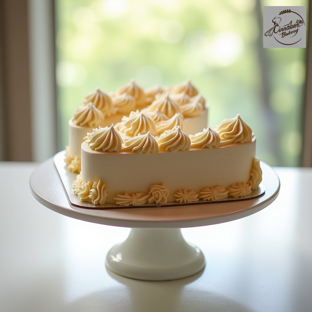 Number Two Shape Cake