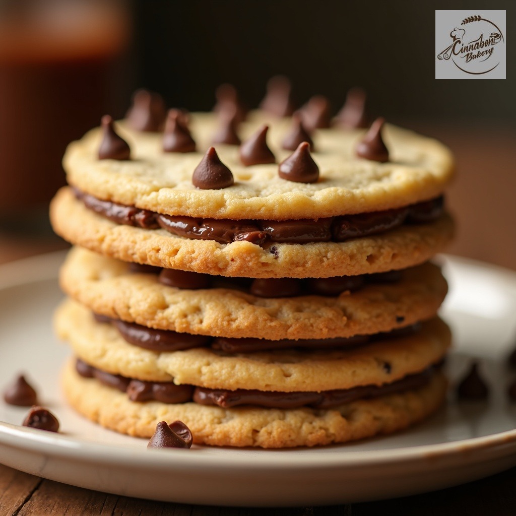 Nutella Stuffed Cookie