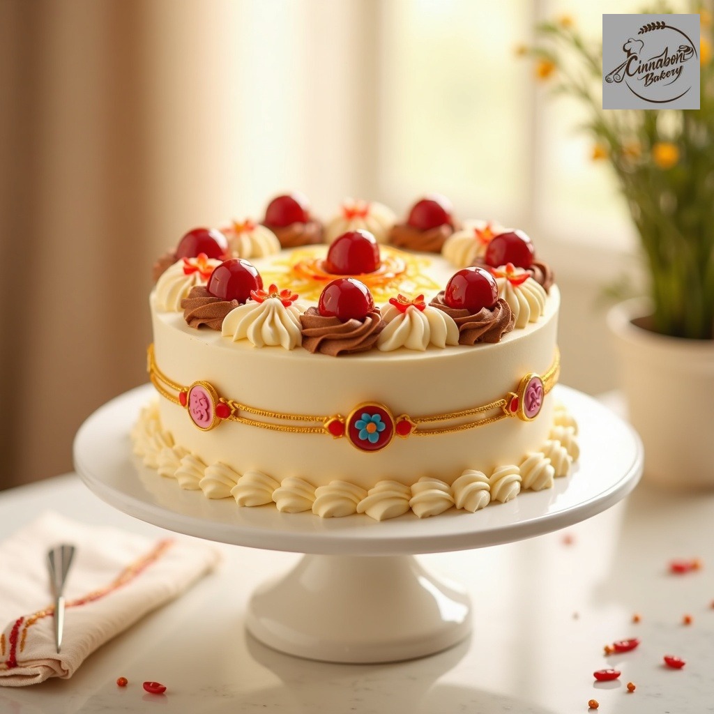 Rakhi Bankrupt Cake