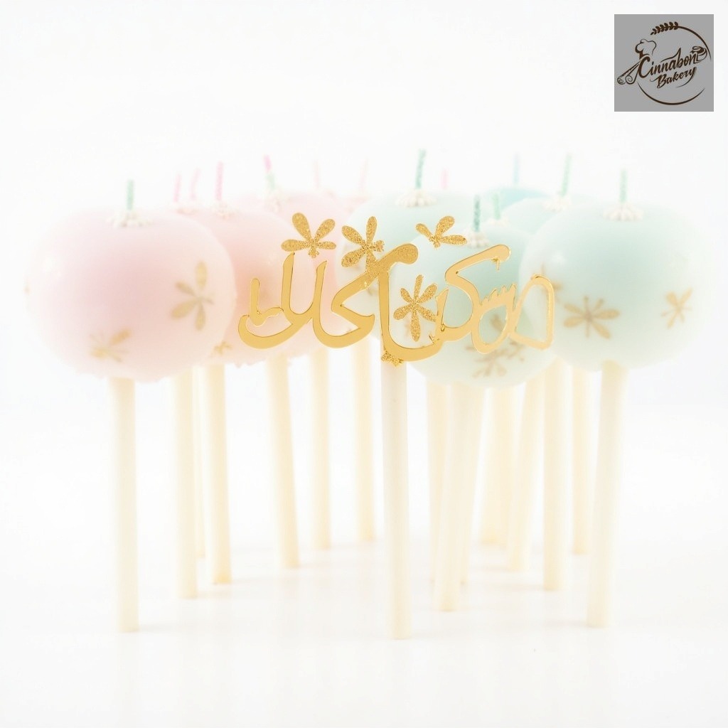 Ramadan Kareem Cake Topper - Gold
