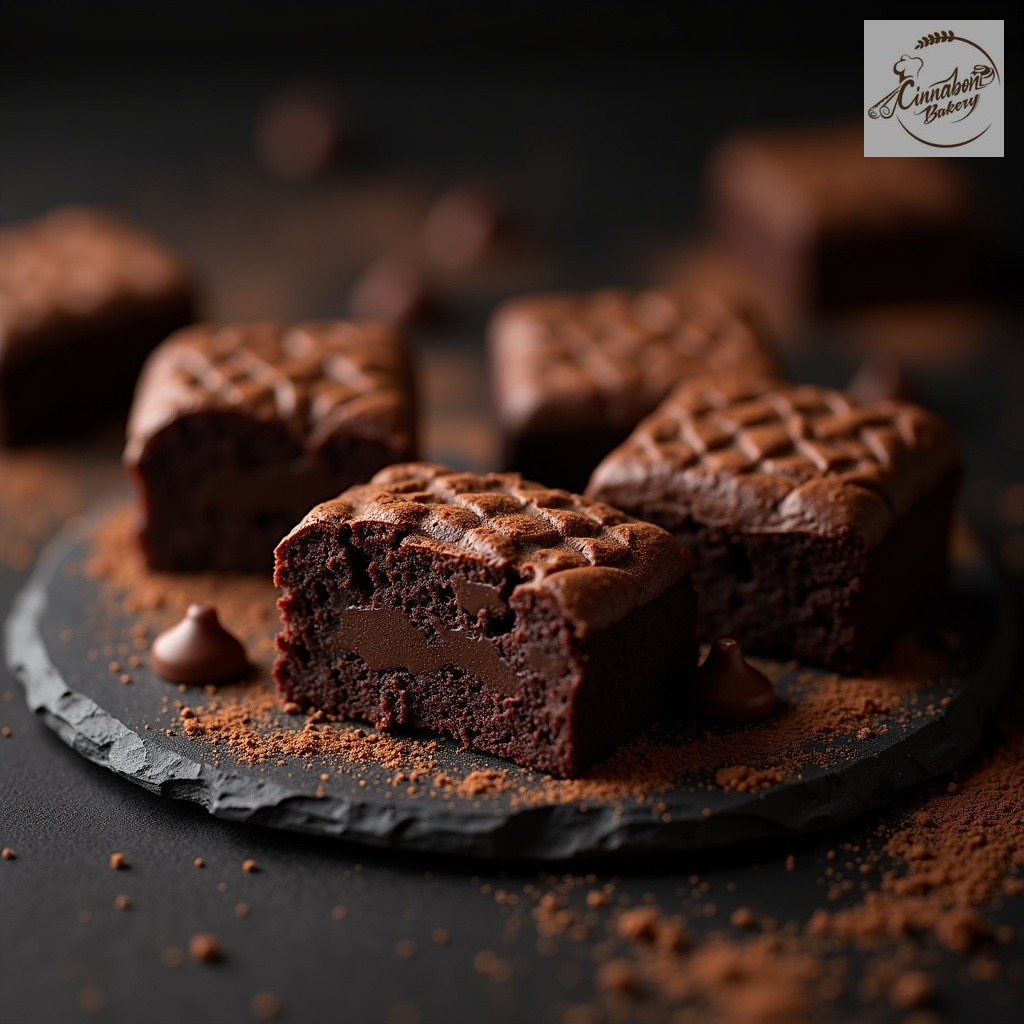 Spider Web Brownie