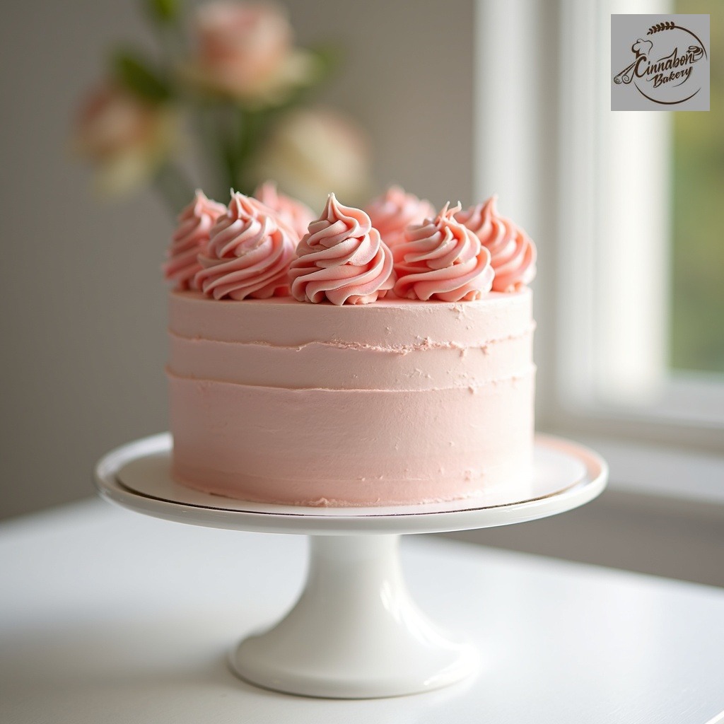 Sweetheart Crescent Cake