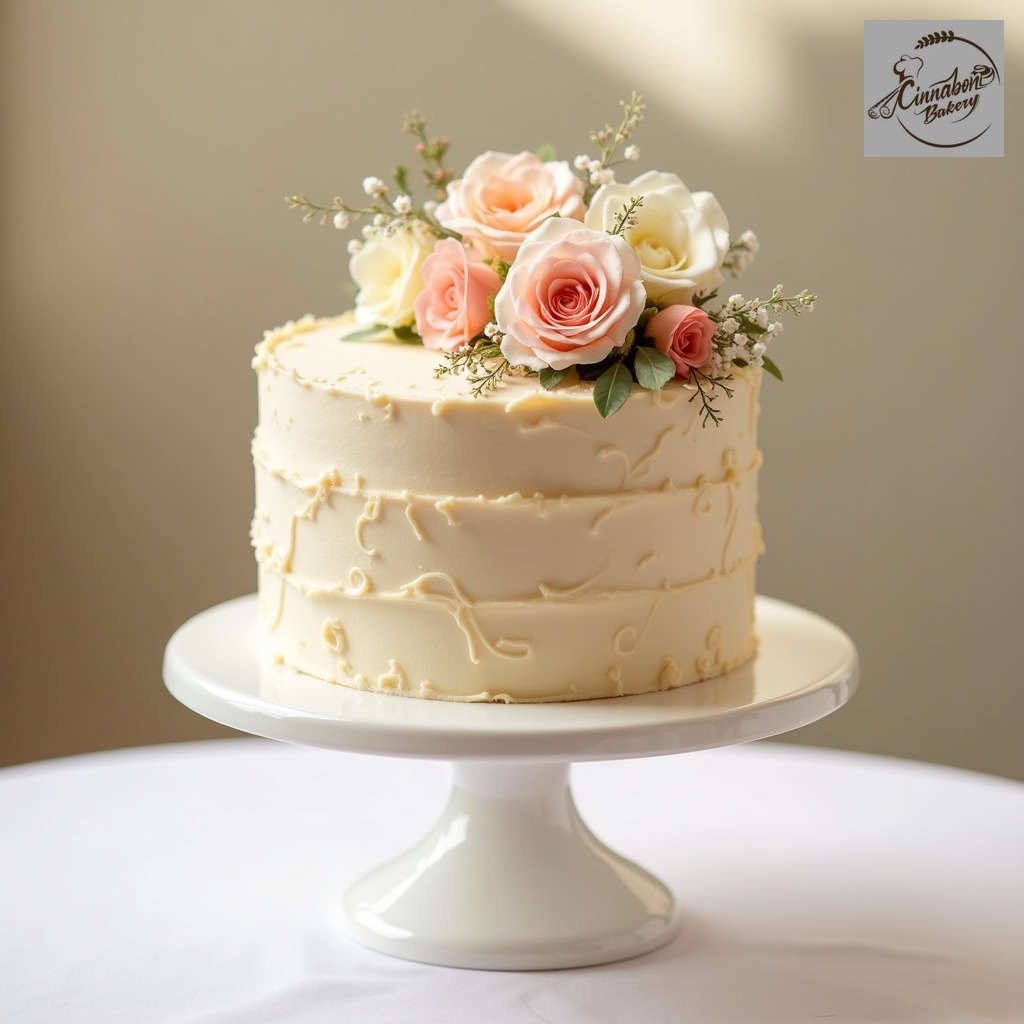 The Wedding Bloom Cake