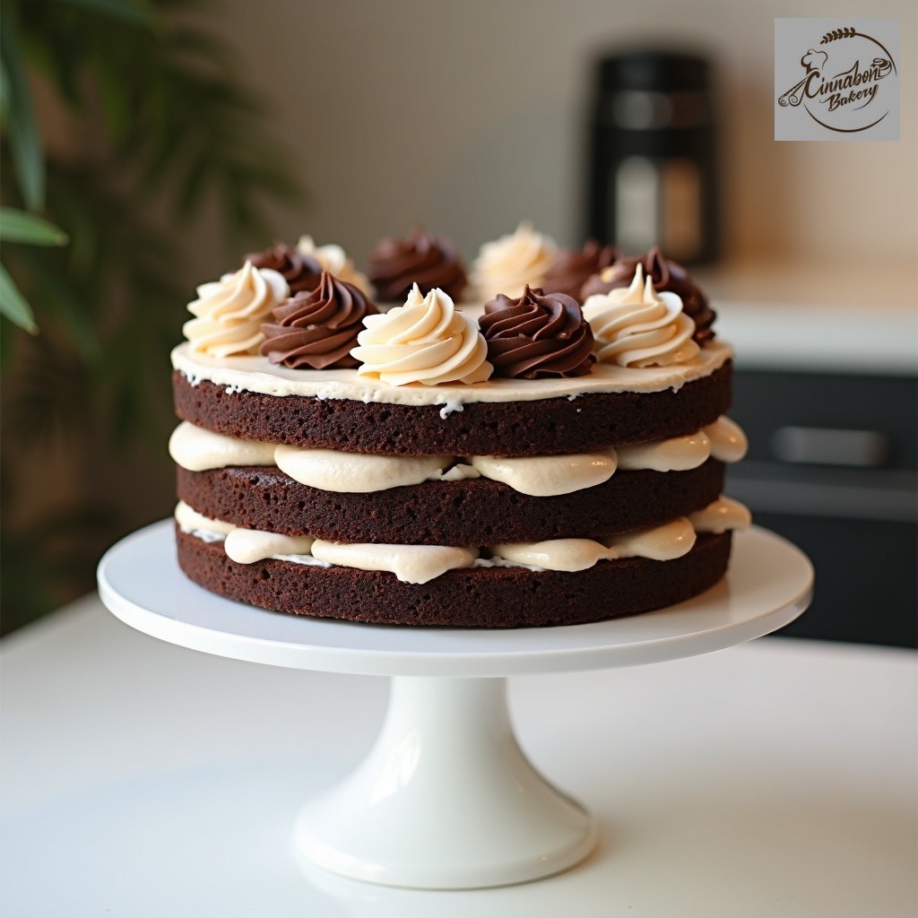 Triple Layer Chocolate Cake