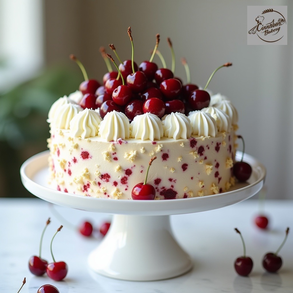 White Forest Cake