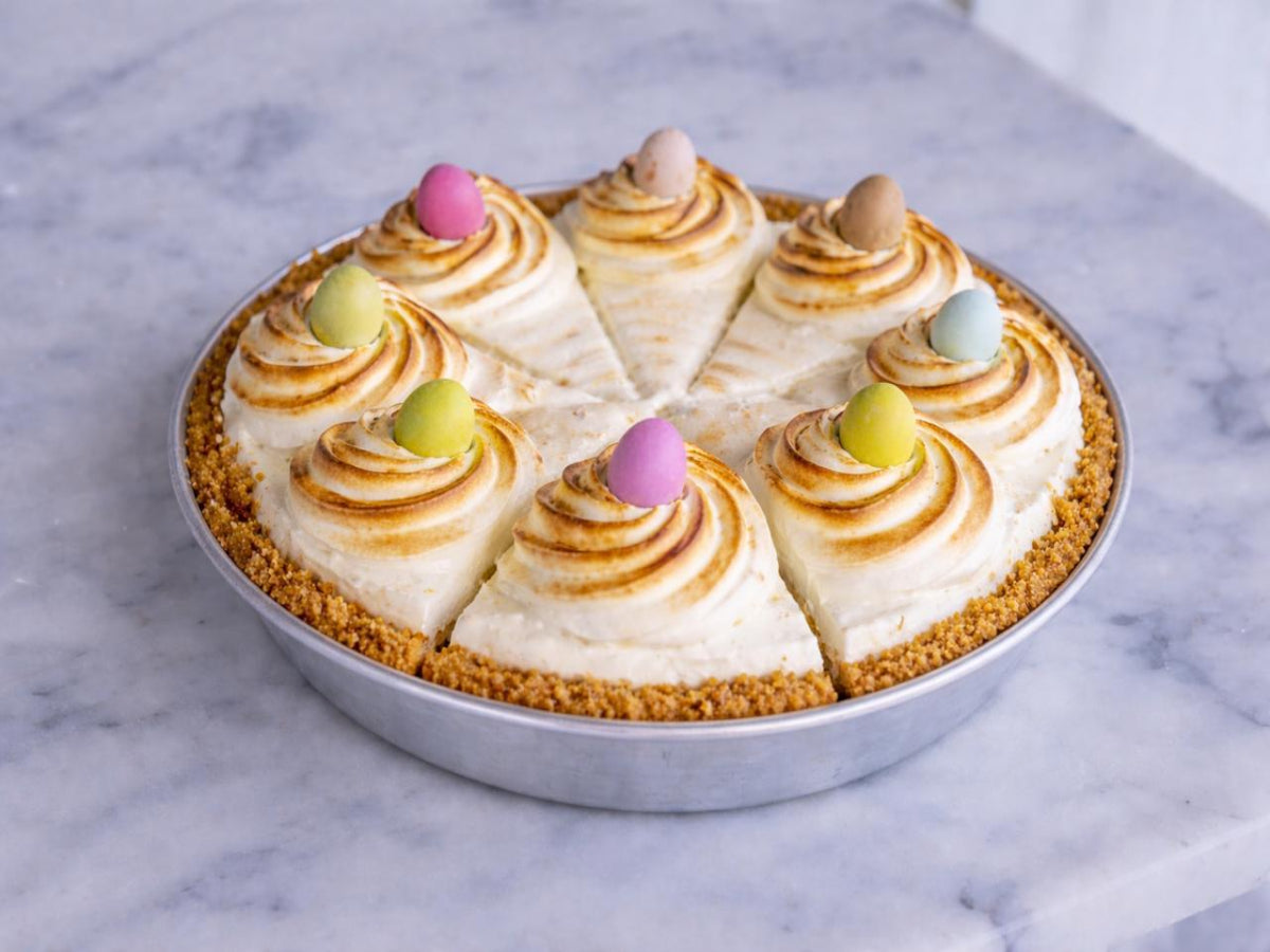 Easter Basket Lemon Meringue Pie